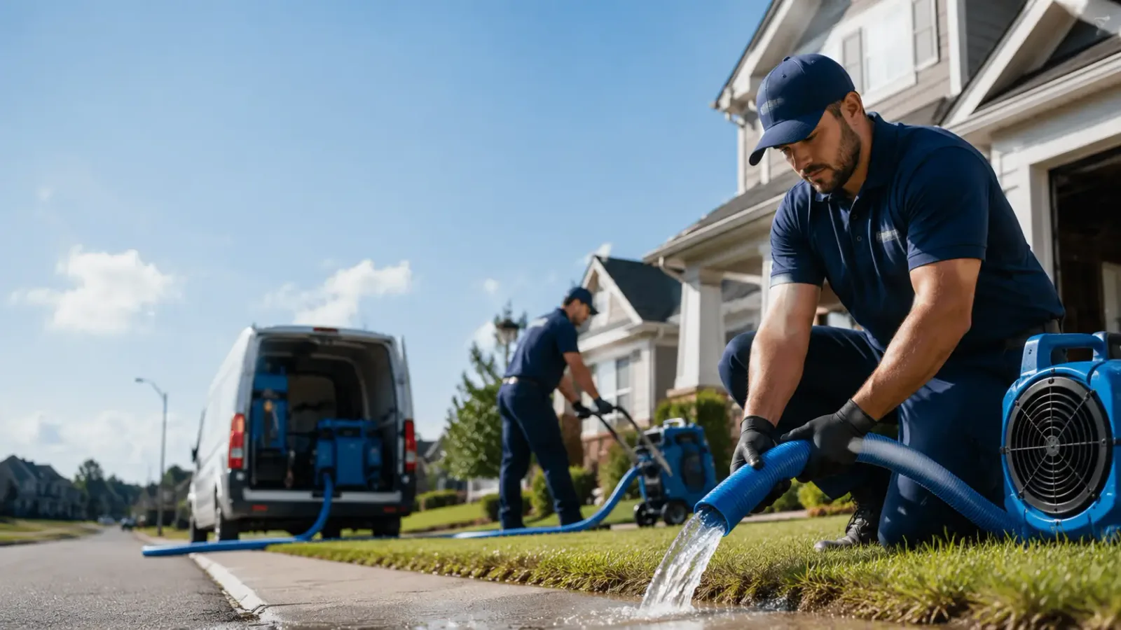 Flood Damage Restoration in Valentines, VA